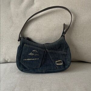 Vintage Guess Denim Shoulder Bag